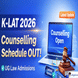 K-LAT 2026 Counselling Schedule Out for UG Law Admissions; Choice Filling Open Till January 28